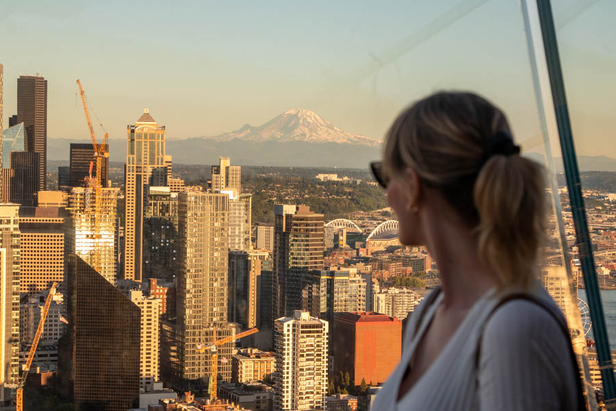 Seattle's Space Needle is one of the city's most famous landmarks