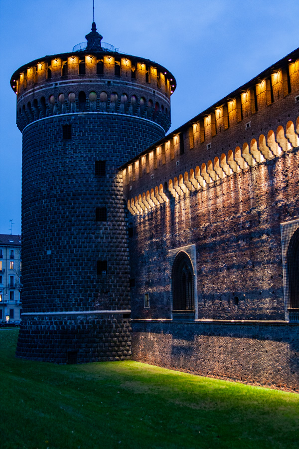 Sforza Castle: Once a fortress and residence of the Dukes of Sforza, now a museum and cultural center
