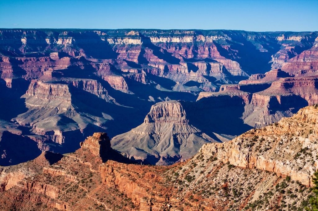 The Grand Canyon of Colorado in Arizona impresses all who see it.