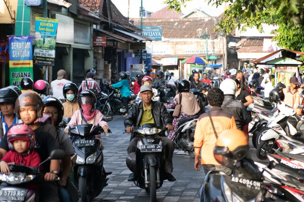 Traffic challenges in Java's cities, such as Jakarta and Yogyakarta, can affect travel convenience