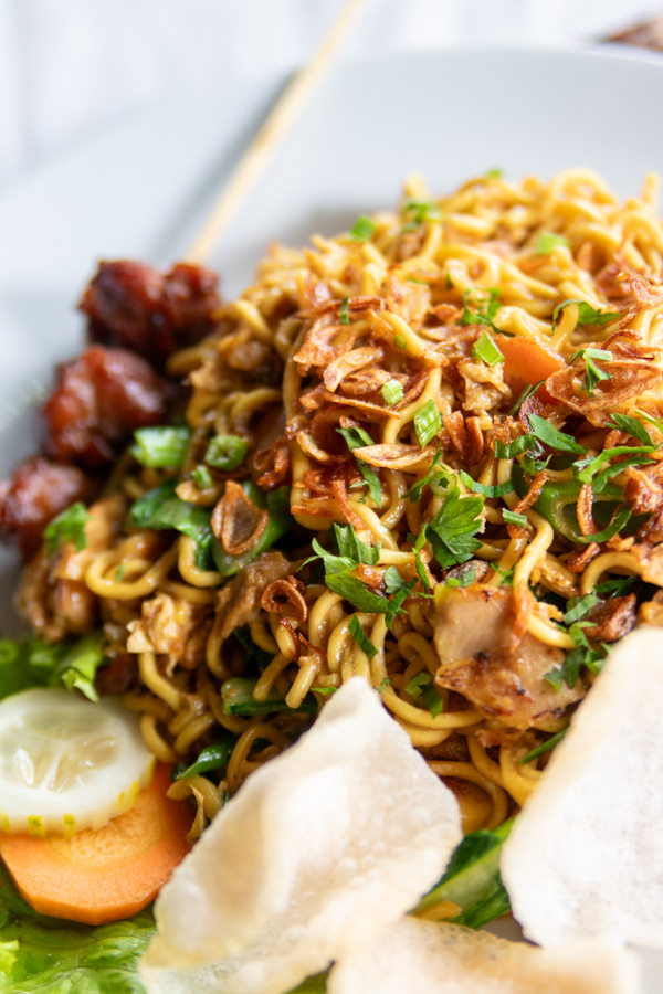 Mie Goreng tantalizes the taste buds with stir-fried noodles infused with flavors