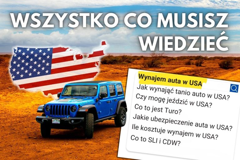 Wynajem Samochodu w USA: Wszystko, co Musisz Wiedzieć (2025)