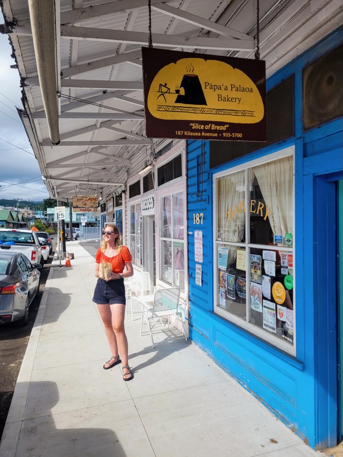 Papa'a Palaoa Bakery in Hilo is renowned for its excellent bread and sweets