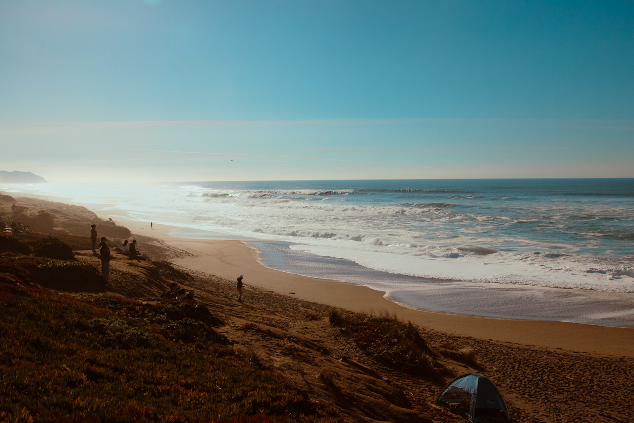 Point Reyes Beach is a true paradise for nature lovers and surfers