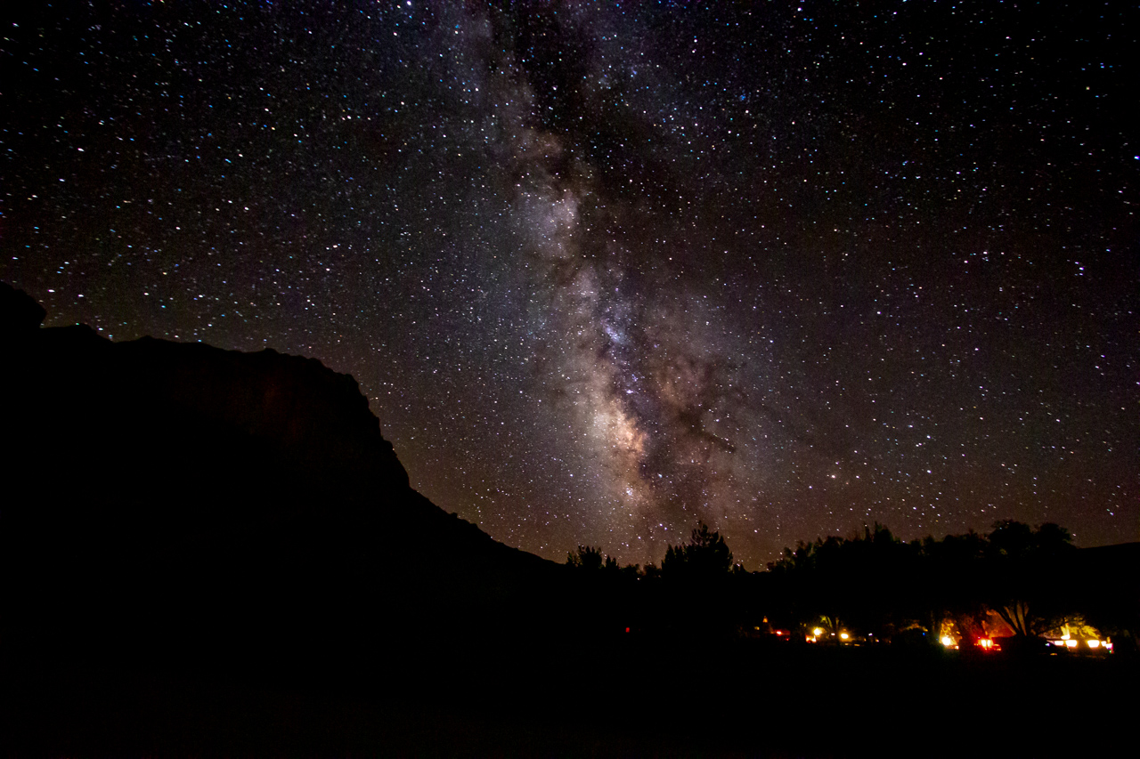Capitol Reef National Park is the perfect place for stargazing
