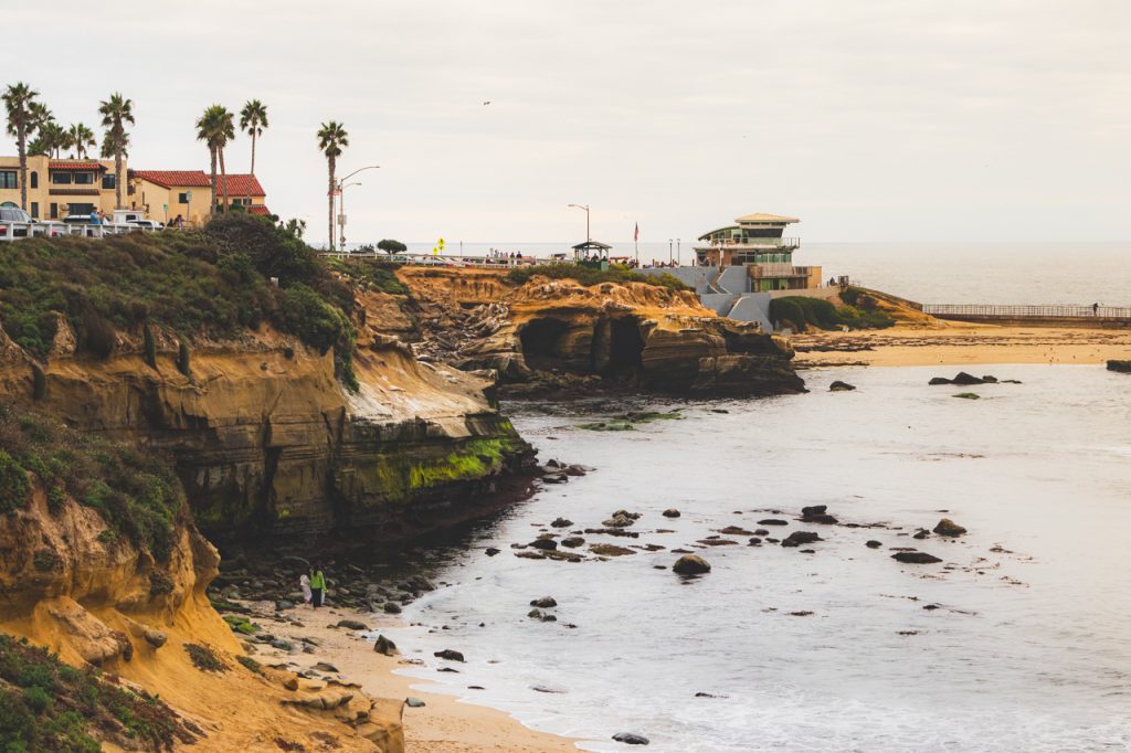 La Jolla offers many picturesque beaches perfect for relaxation