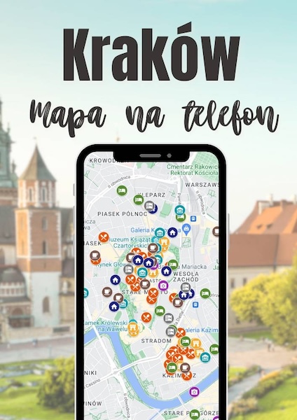 Darmowa mapa atrakcji Krakowa