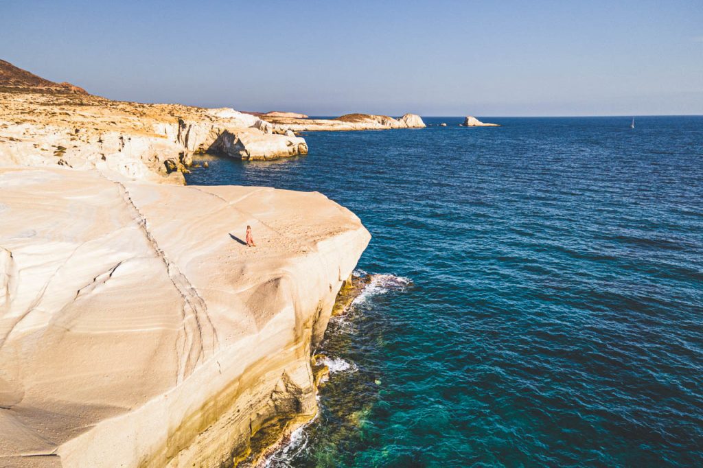 Plaża Sarakiniko, Milos, Grecja