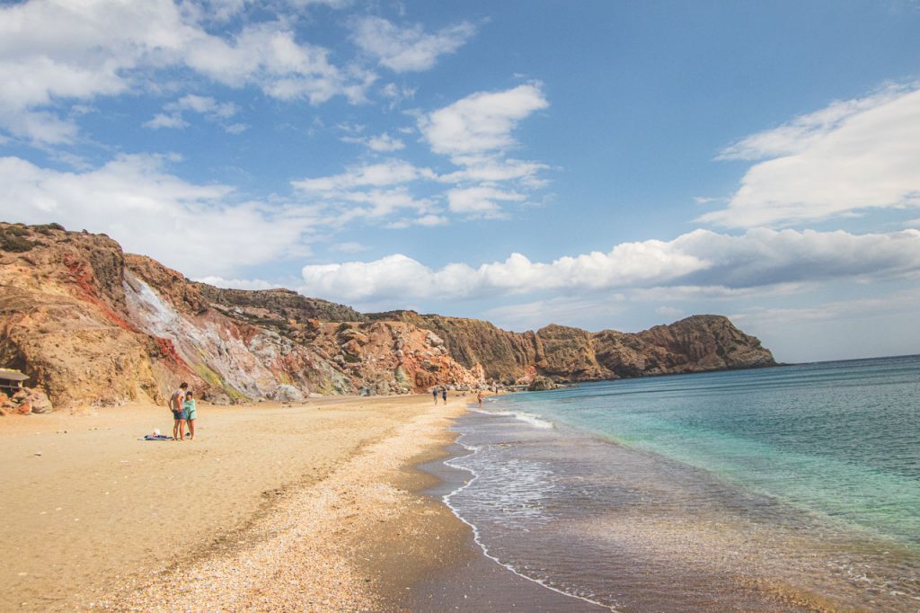 Plaża Paliochori, Milos, Grecja