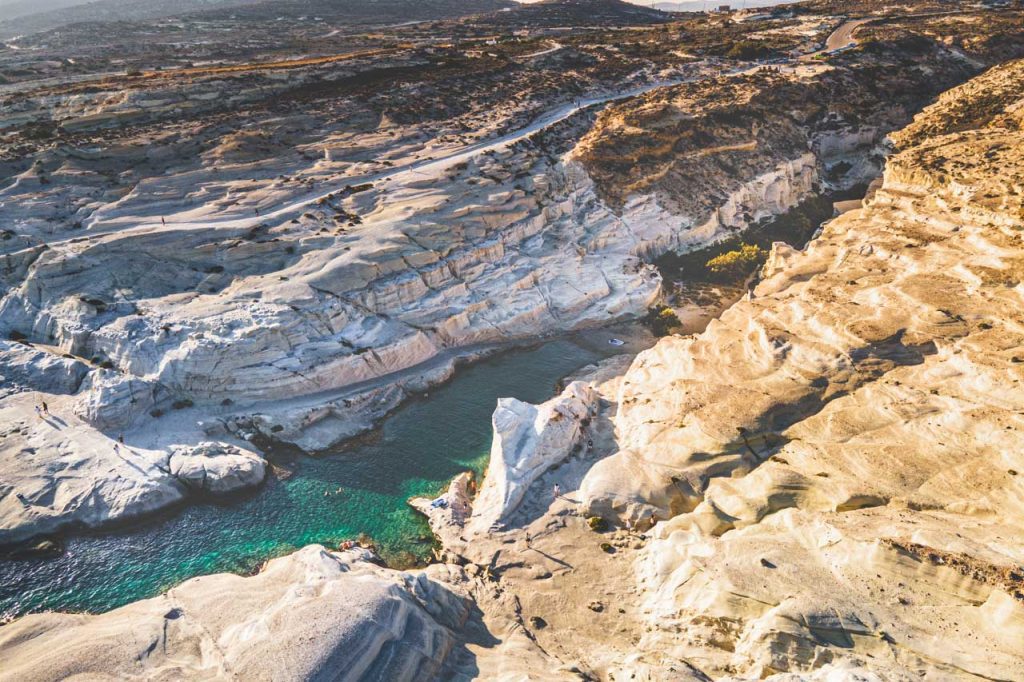 Sarakiniko Beach, Milos, Greece