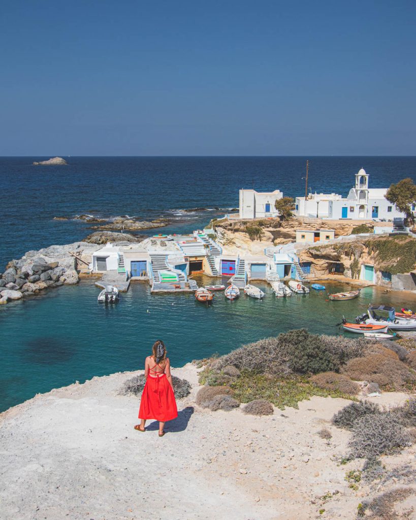 Mandrakia Fishing Village, Milos, Greece