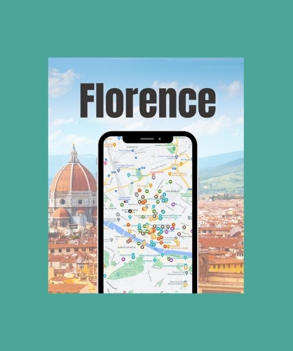 Florence Map with Attractions