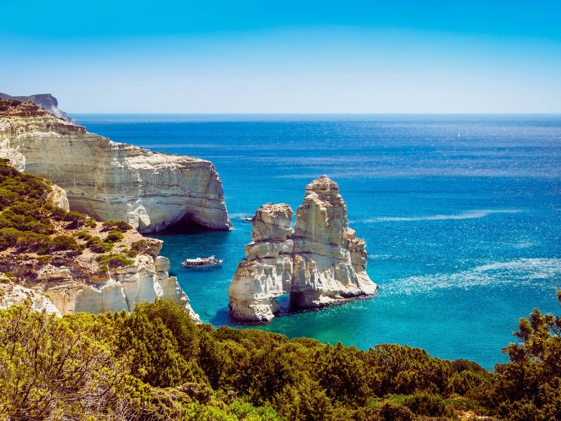 Kleftiko Beach, Milos, Greece