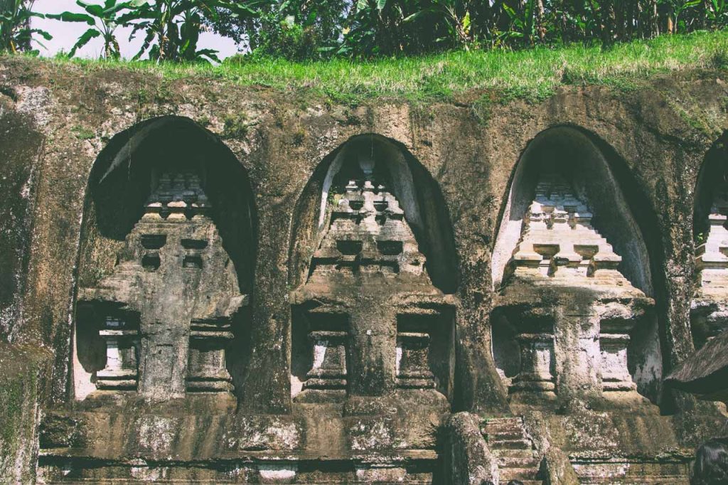 Pura Gunung Kawi is an ancient temple in the picturesque valley of the Pakerisan River