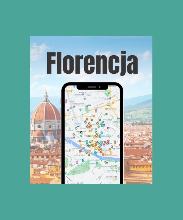 Mapa Florencji z Atrakcjami