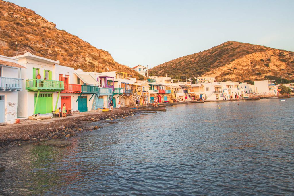 Klima Fishing Village, Milos, Greece