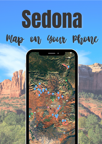 map of sedona hikes