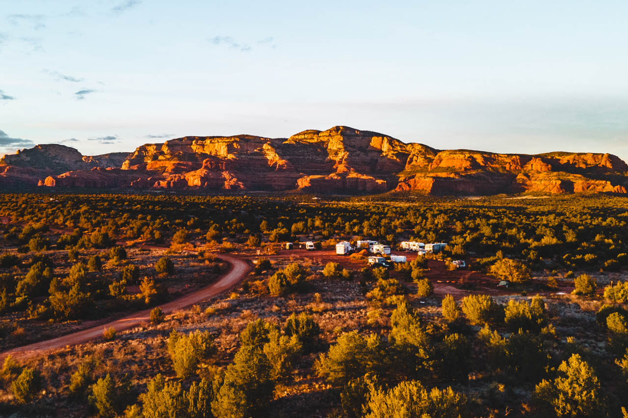 Spring and autumn is the best time to visit Sedona