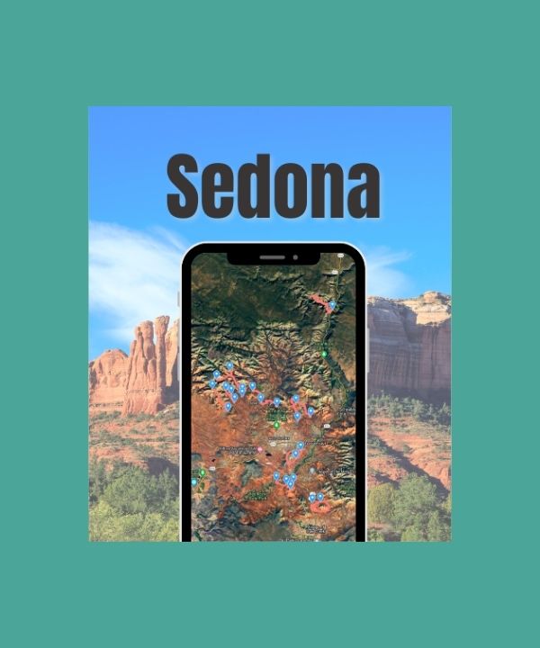 Map of Sedona Hikes