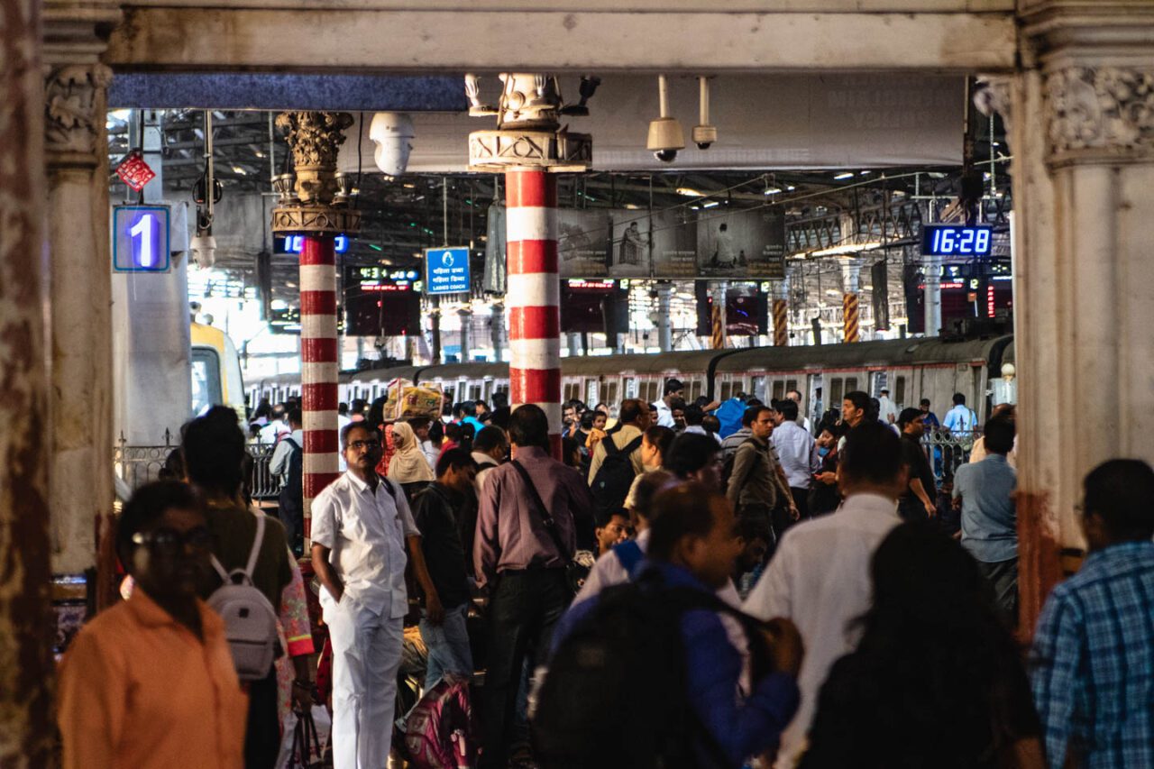Chhatrapati Shivaji Terminus in Mumbai