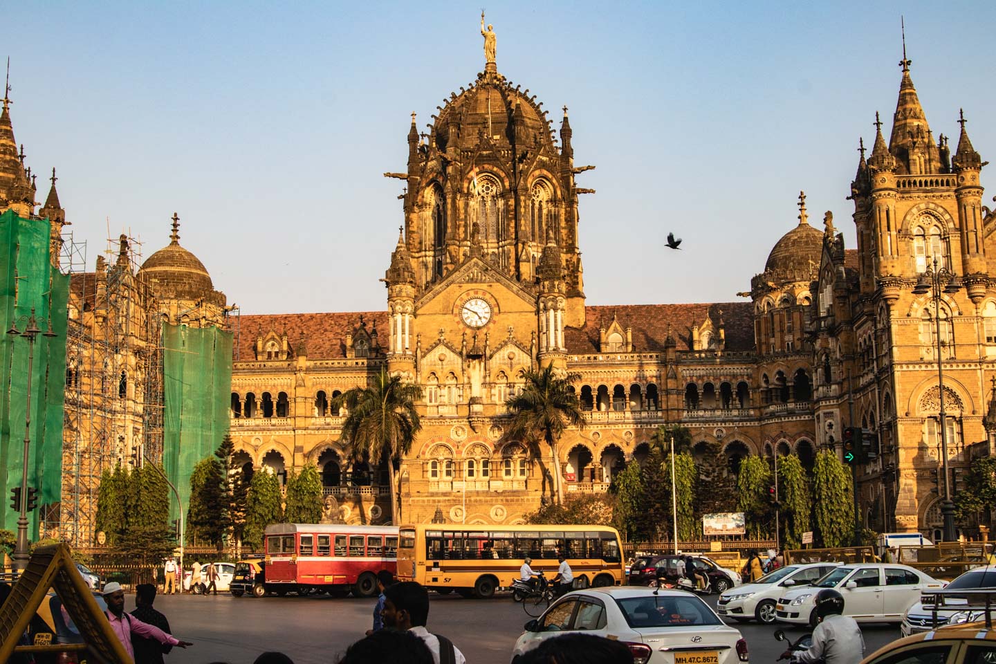 Chhatrapati Shivaji Terminus in Mumbai