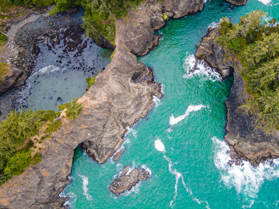 Natural Bridges, Oregon Coast