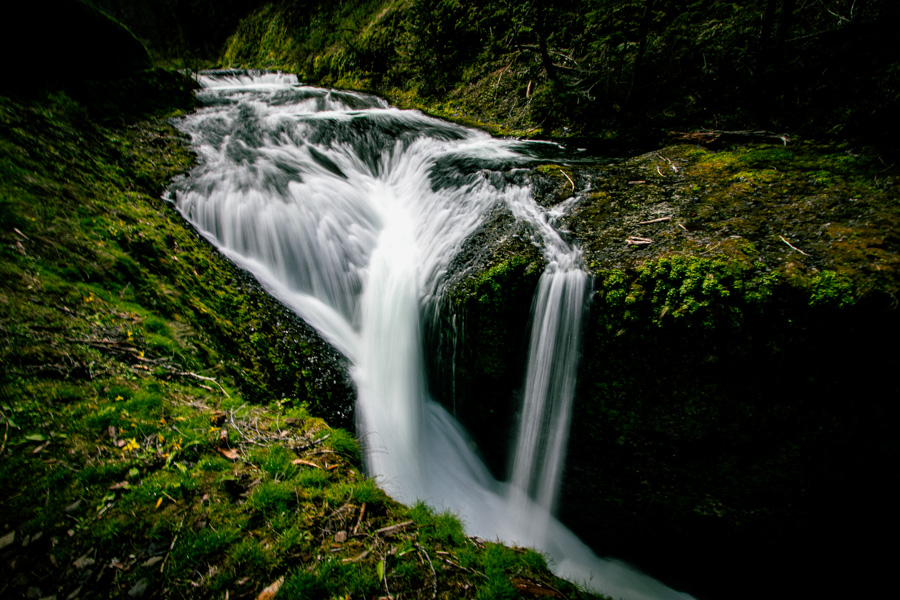 Eagle Creek Trail is a scenic route offering views of eight impressive waterfalls