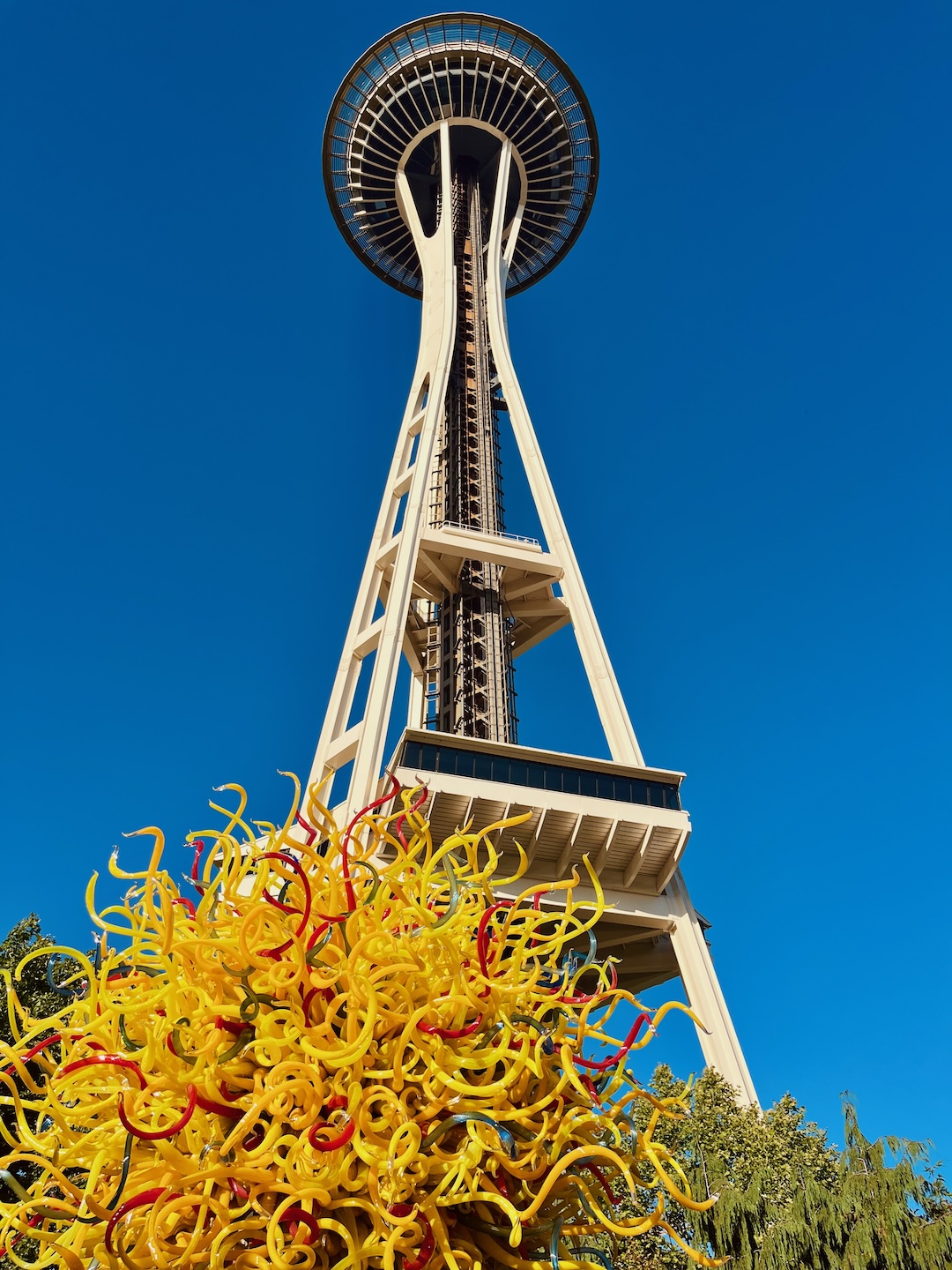 Seattle's Space Needle is one of the city's most famous landmarks