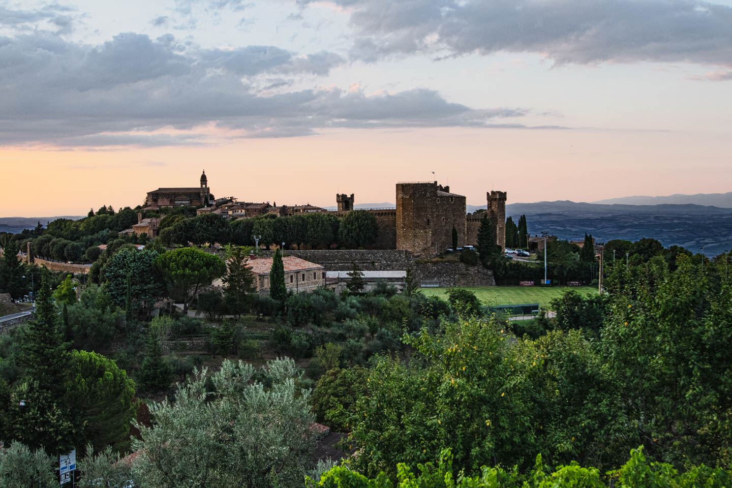 Montalcino, Toskania, Włochy