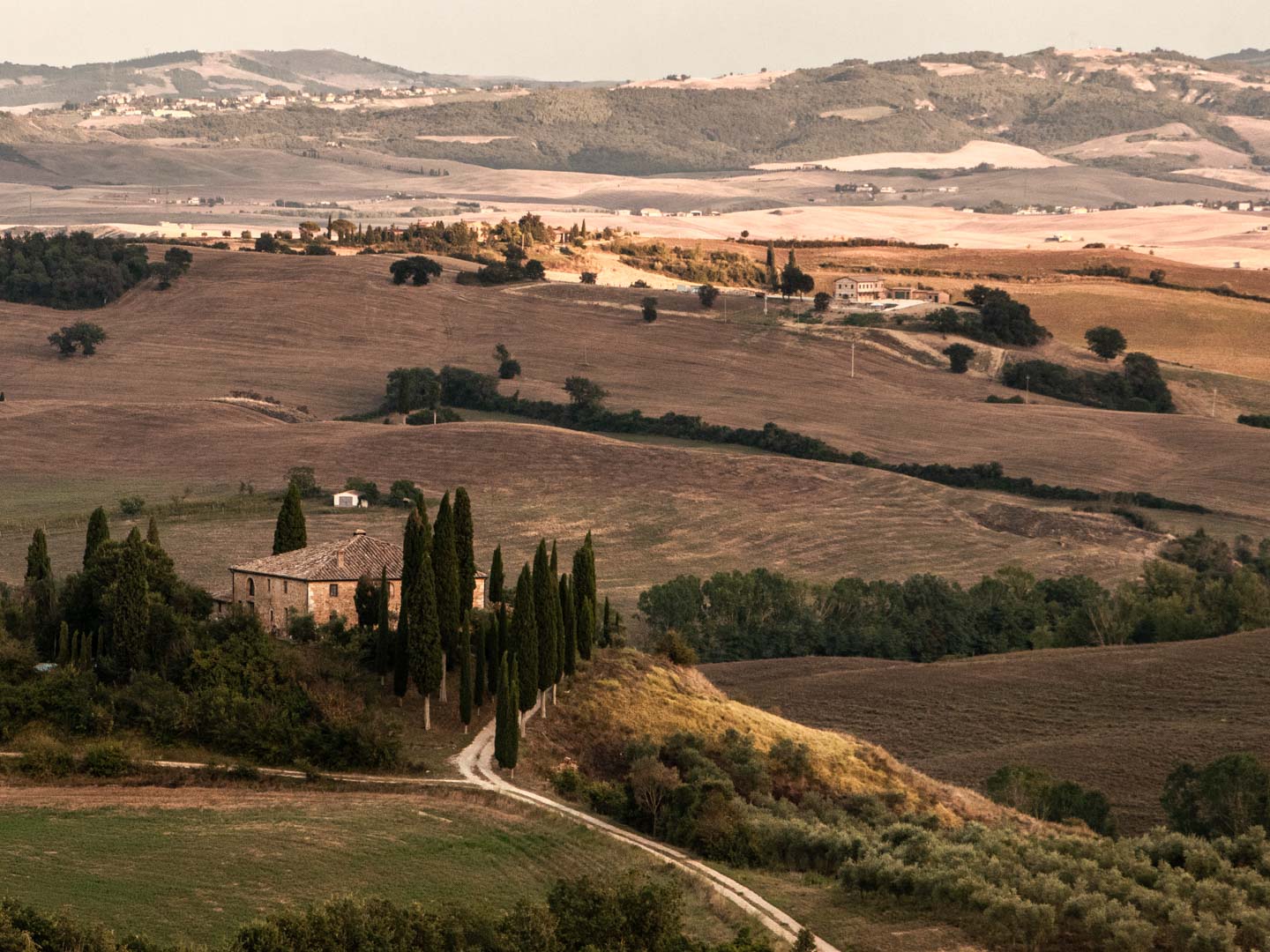 Val d'Orcia, Toskania, Włochy