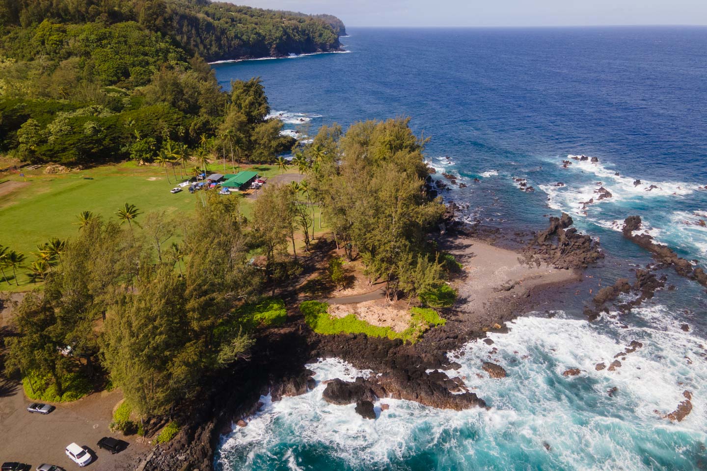 Laupahoehoe Point na wyspie Hawai'i