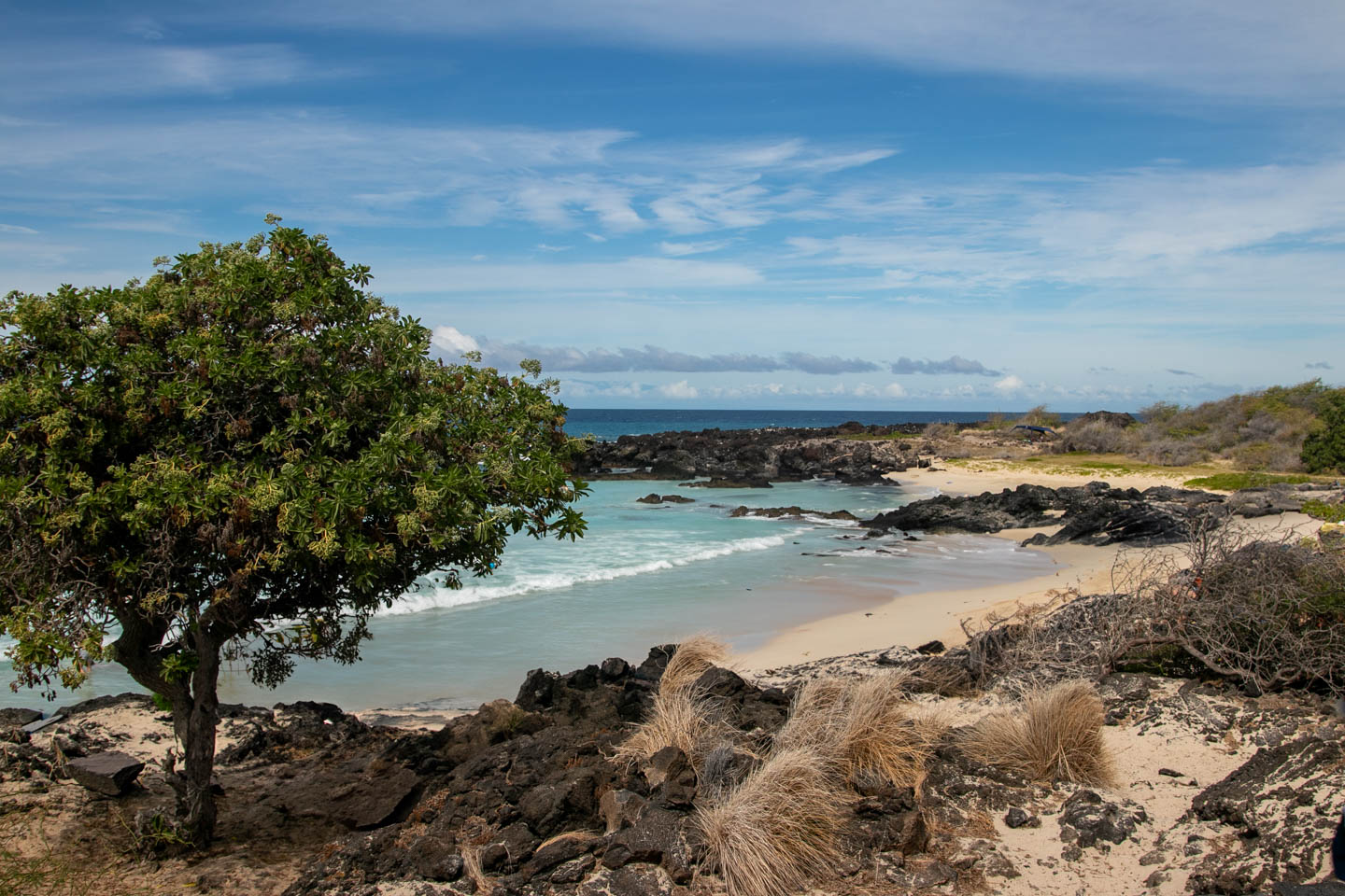 Plaża Manini'owali na wyspie Hawai'i