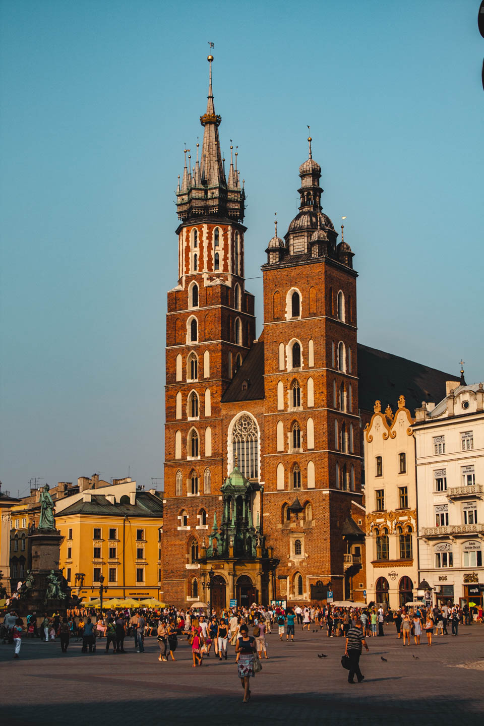 St. Mary's Basilica in Krakow is one of the most important monuments of the city