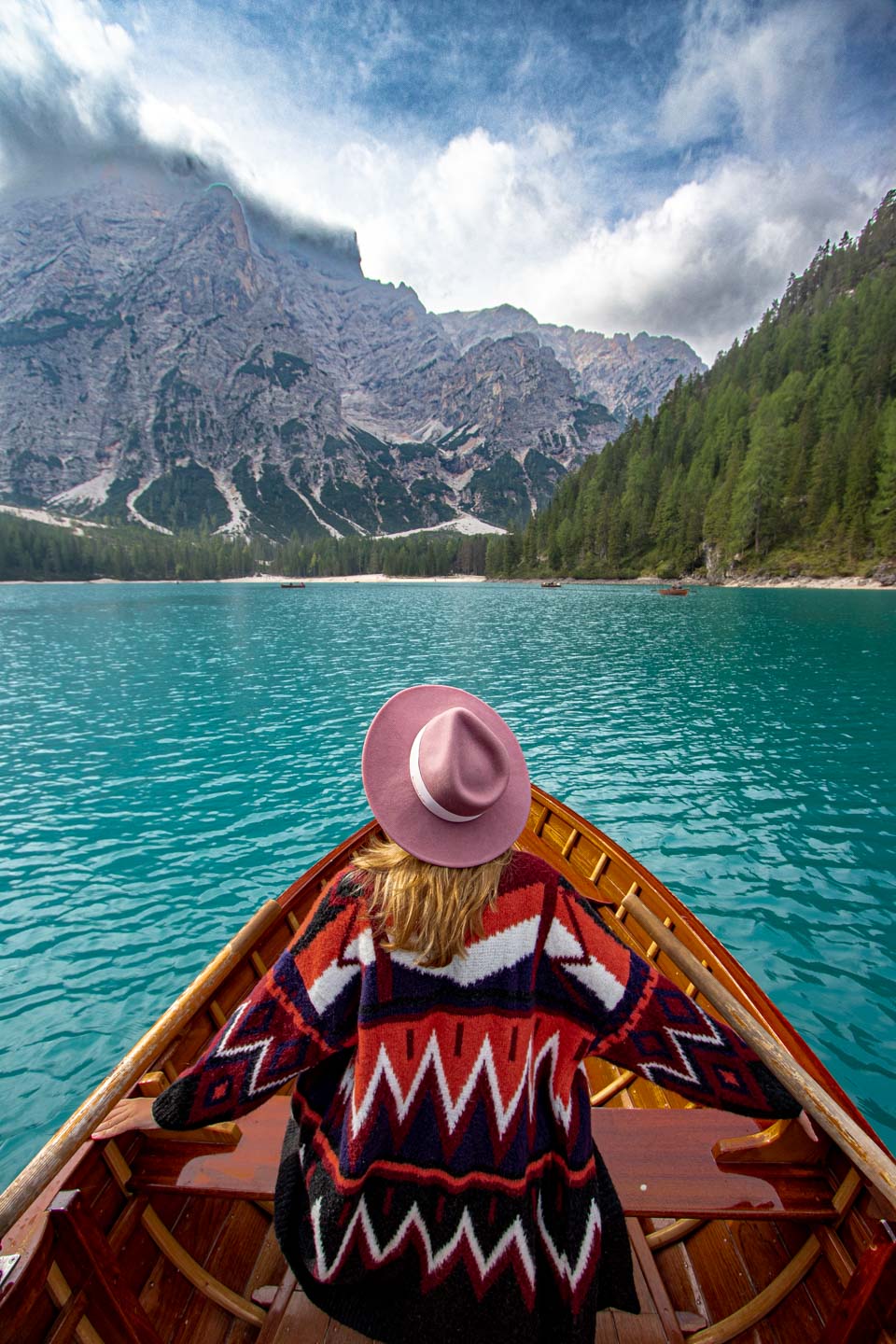 No photo does justice to the colors of the lakes in the Dolomites!