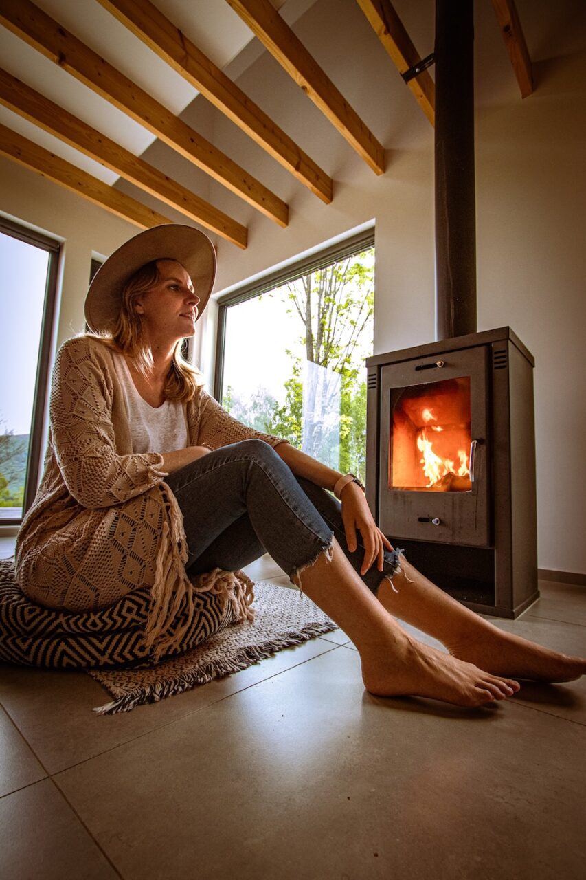 An evening by the fireplace - warmth that you can feel not only physically
