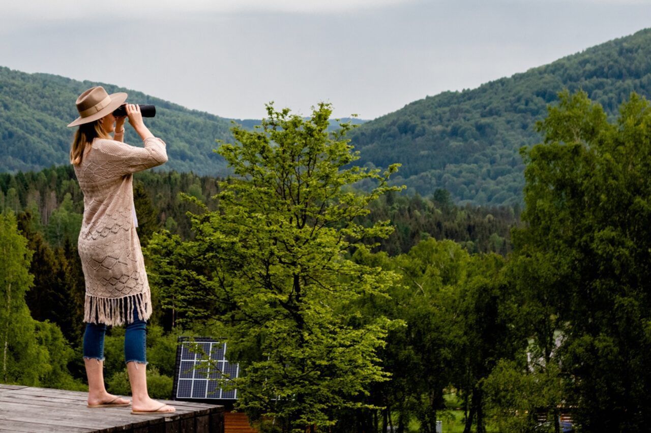 Obserwowanie gór o poranku - bez pośpiechu, z zachwytem