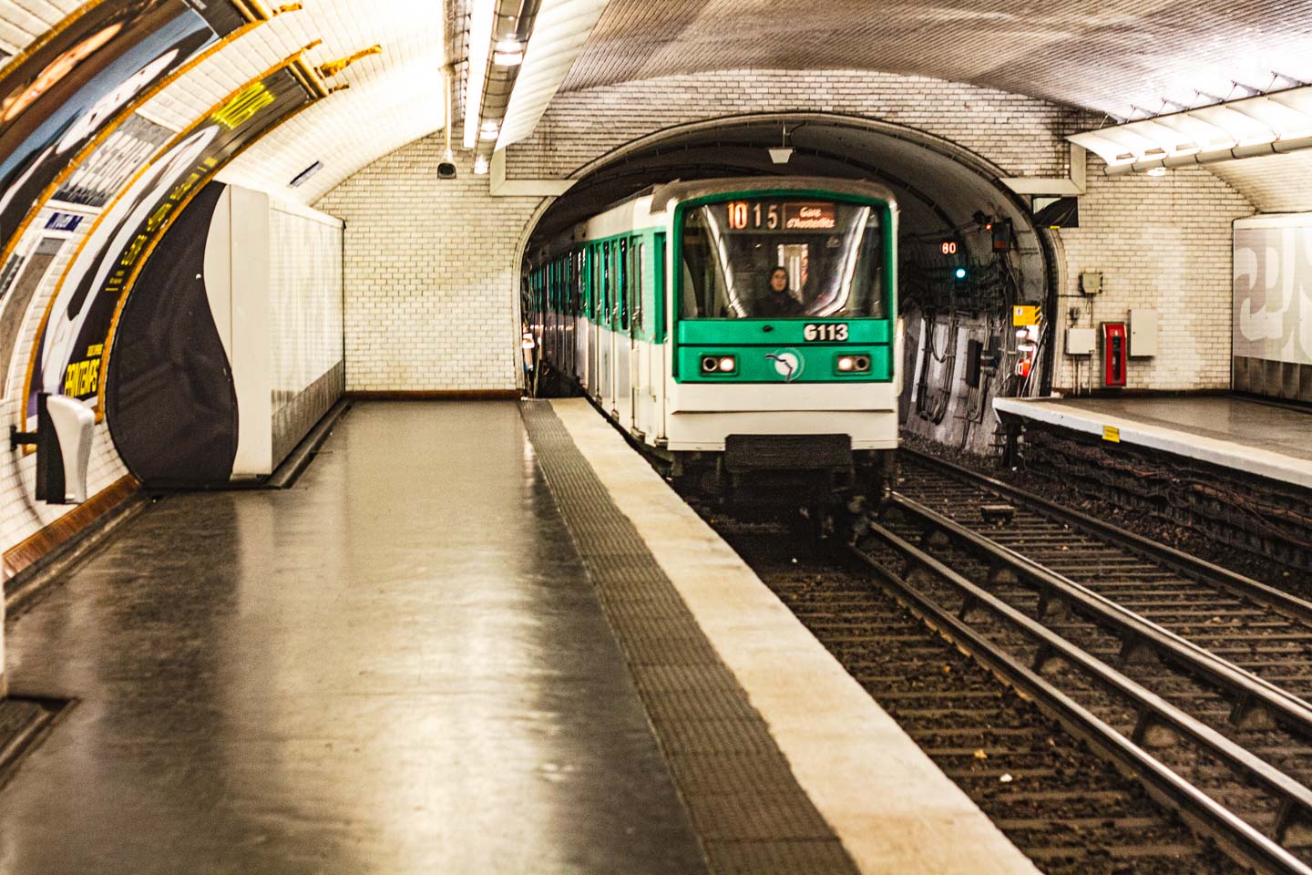 Paryż w jeden dzień: Metro