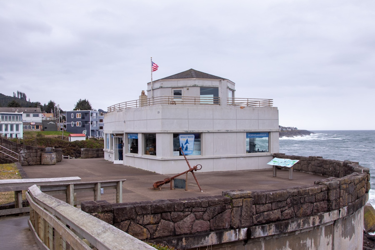 Centrum Obserwacji Wielorybów, Depoe Bay, Oregon
