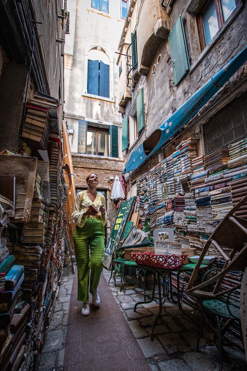 Libreria Acqua Alta, Wenecja, Włochy