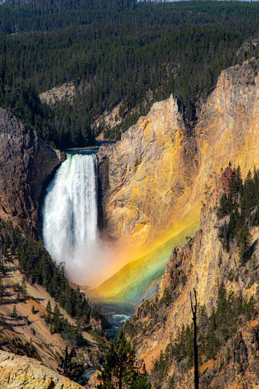 6. Grand Canyon of the Yellowstone - miejsce, które wygląda jak wdech i wydech natury