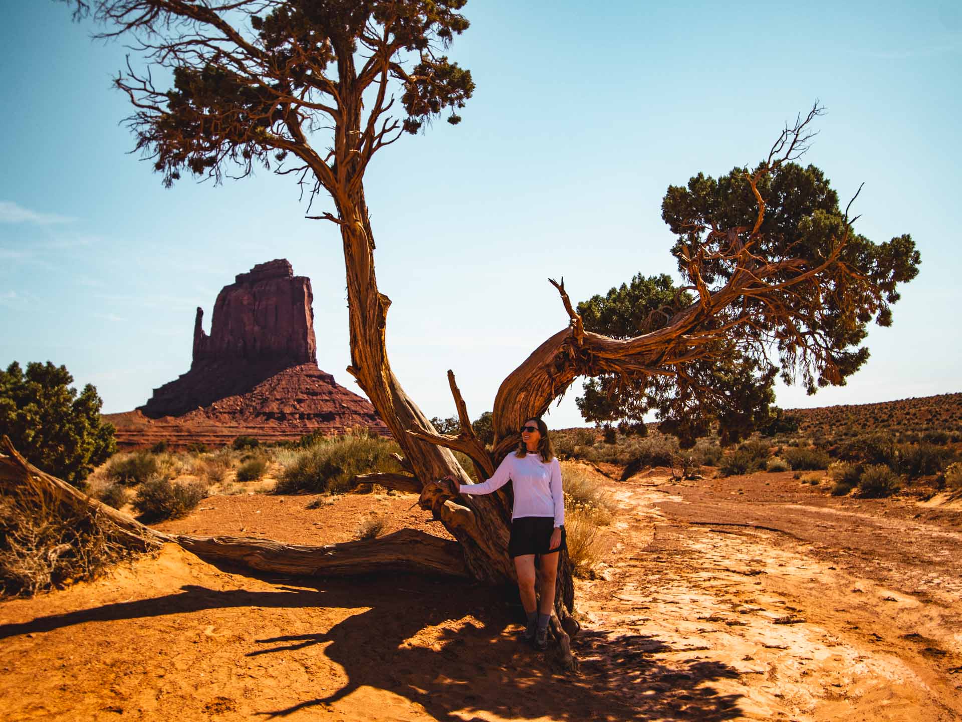 Spacerując po Monument Valley, trzymaj się tylko wyznaczonych szlaków