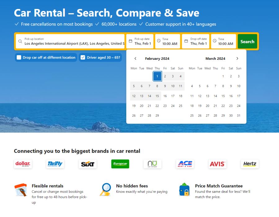 How to rent a car in the USA