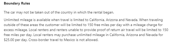 How to rent a car in the USA