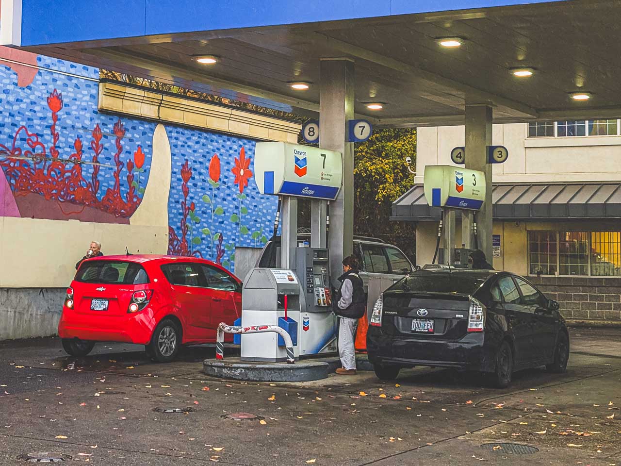 It's a good idea to fill up the car before you return it to the rental place