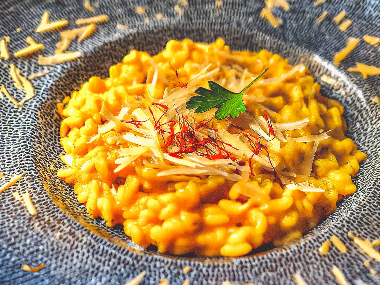 Risotto alla Milanese is an iconic dish you can't miss in Milan