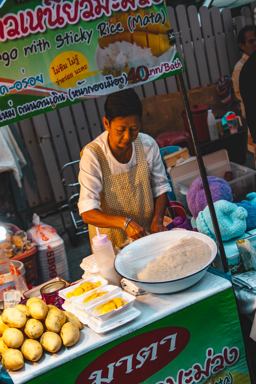 Night Bazaar, Chiang Mai is a lively spot for shopping and street food