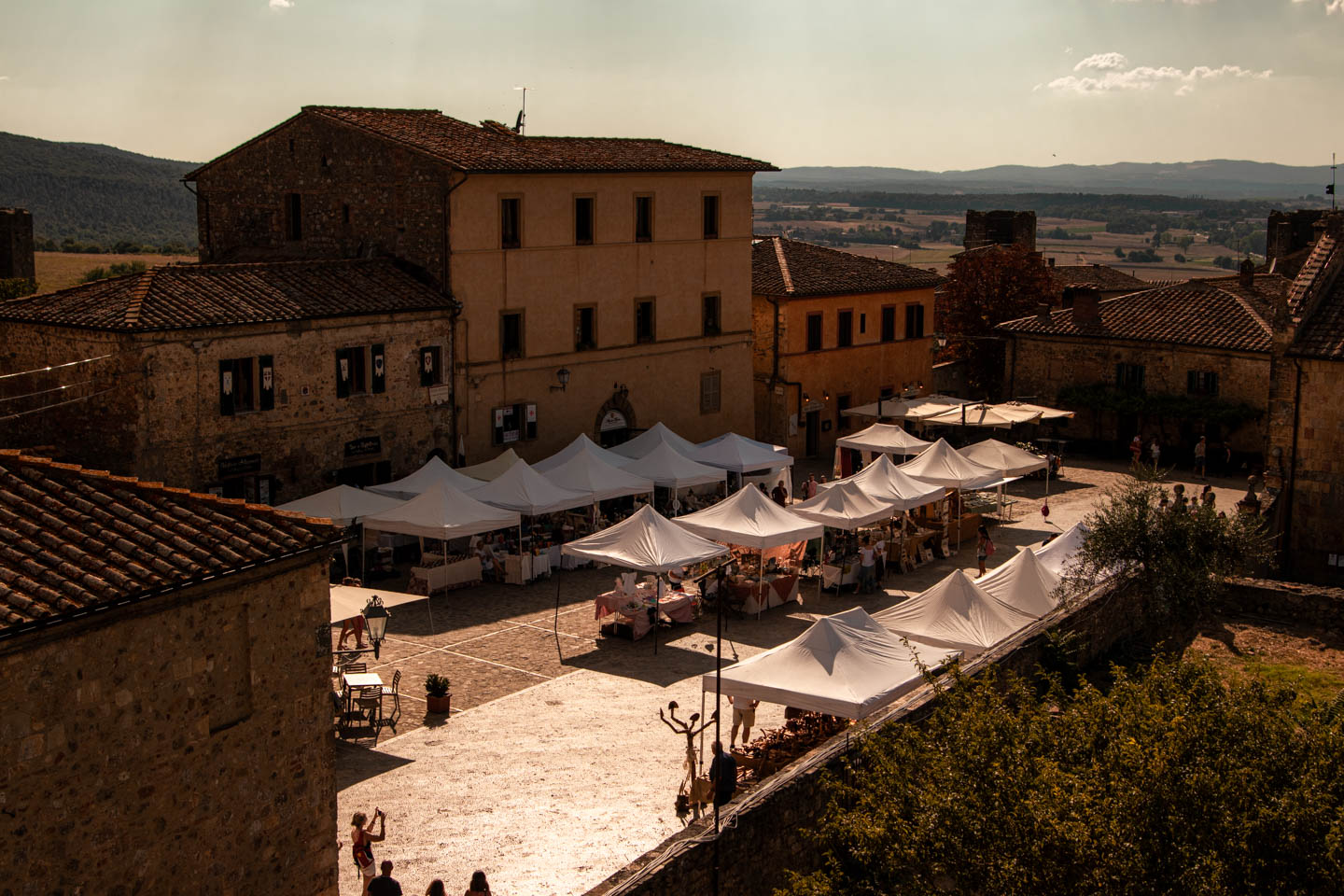 Monteriggioni, Tuscany, Italy