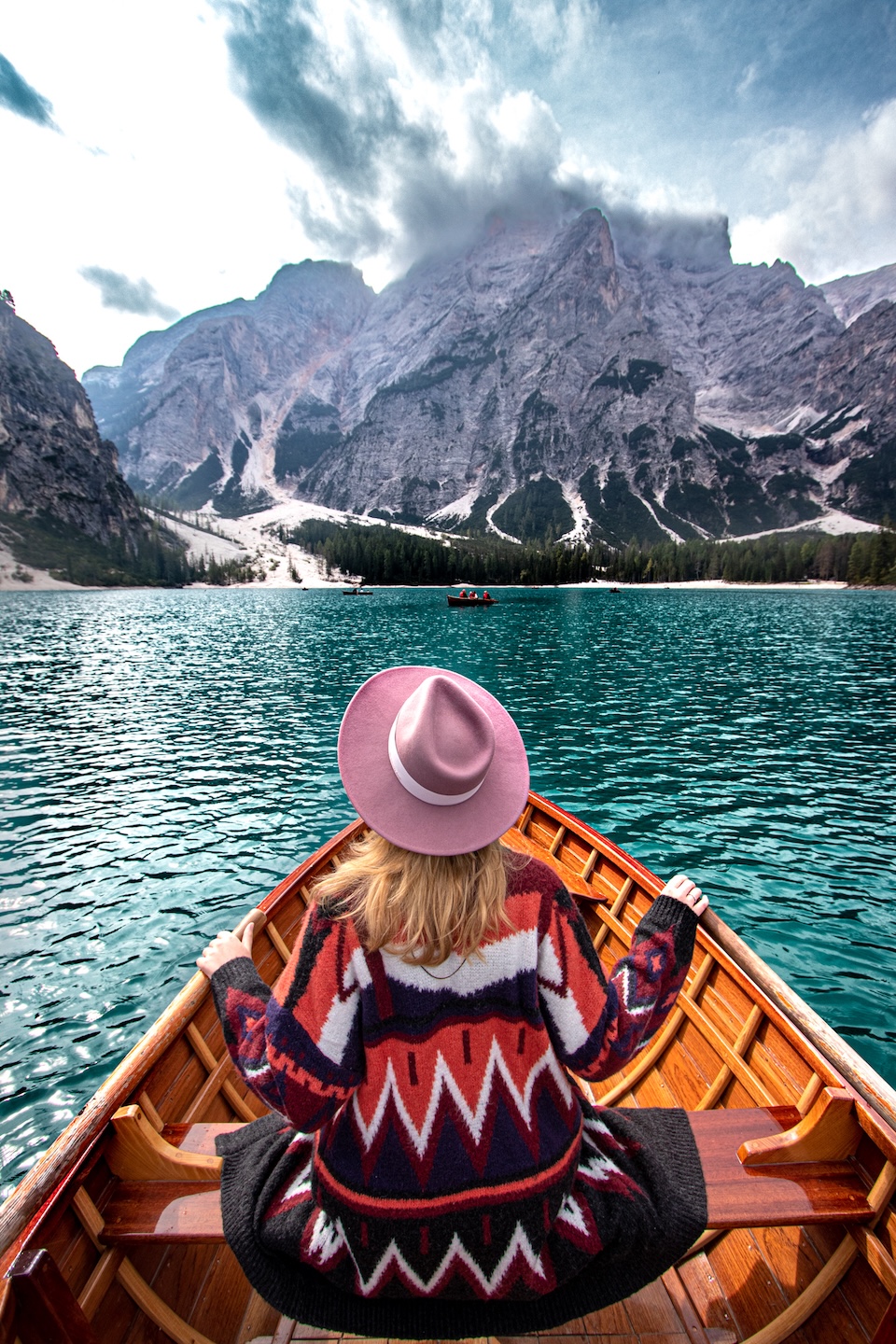 Lago di Braies, Dolomity, Włochy