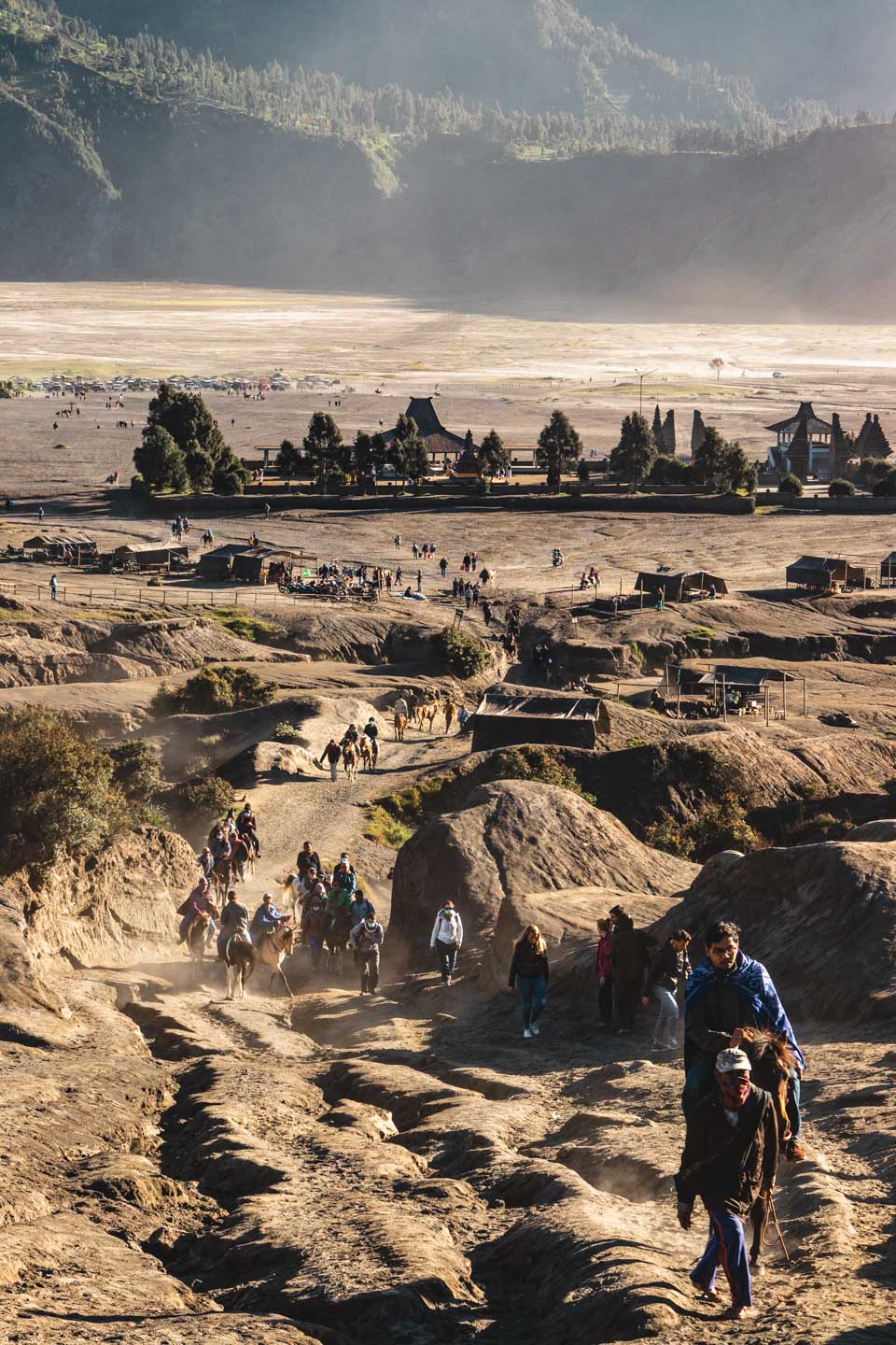 mount bromo indonesia sea of sand