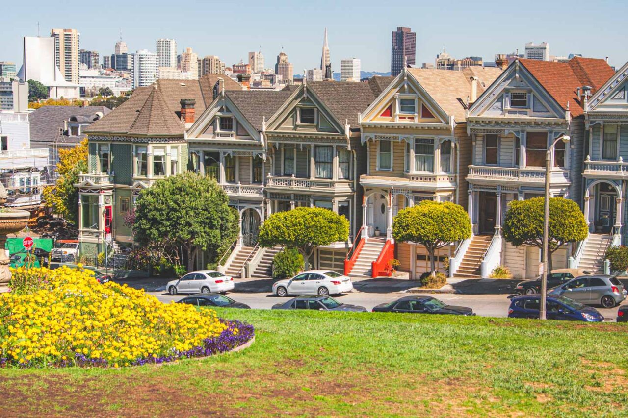 San Francisco w Jeden Dzień - Alamo Square
